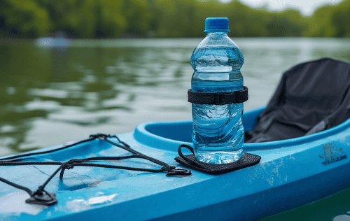 DIY Wasserflaschenhalterung für Kajaks einfach bauen